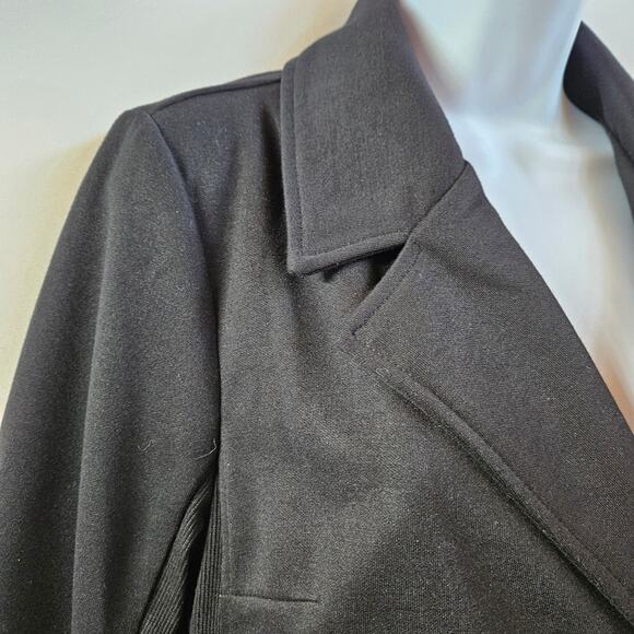 41 Hawthorn Black Button Front Blazer Size S Professional Career Office - Picture 2 of 14